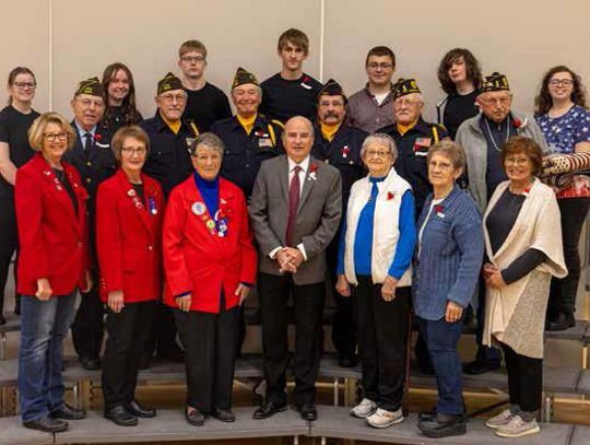 Badger Celebrates Veteran’s Day