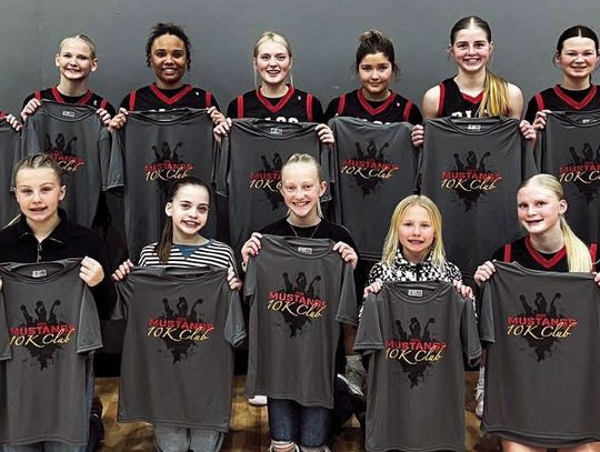 Congratulations to these Mustangs on completing 10