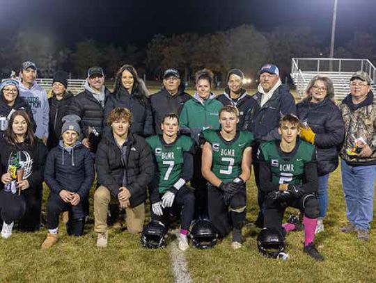 GATOR FOOTBALL Seniors & Parents Honored at Final Home Game