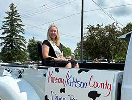 Katelyn Larson is Roseau/Kittson County Dairy Princess