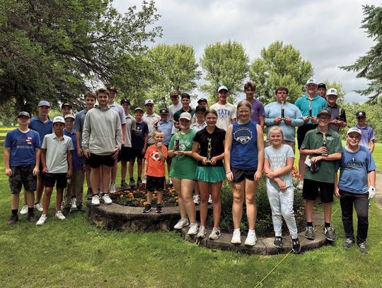 Knights of Columbus Jr. Golf Tournament was held in Red Lake Falls on Wednesday August 6,