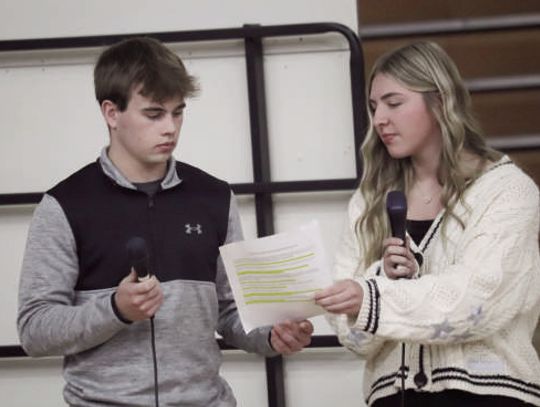 Marshall County Central Holds Veterans Day Program November 11, 2025