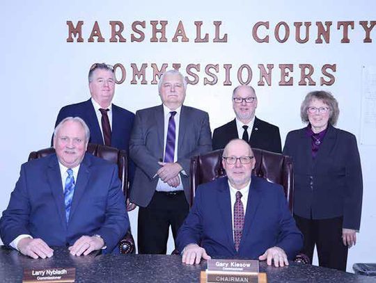 Marshall County Commissioners Begin a New Year