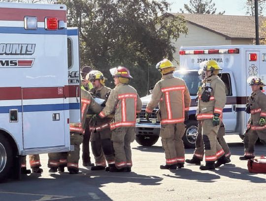 Mock Crash Exercise at MCC High School