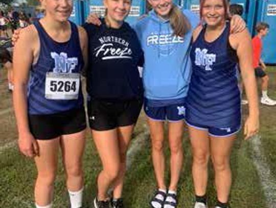 Northern Freeze Cross Country Team makes its Debut