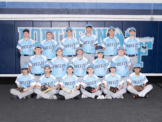 Northern Freeze Junior High baseball