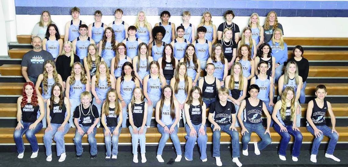 BGMR Freeze Track Team