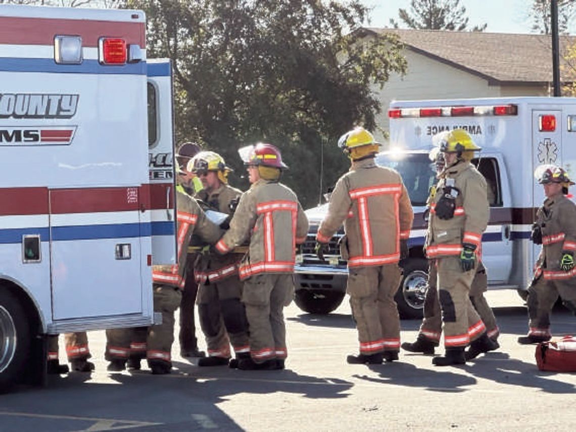 Mock Crash Exercise at MCC High School
